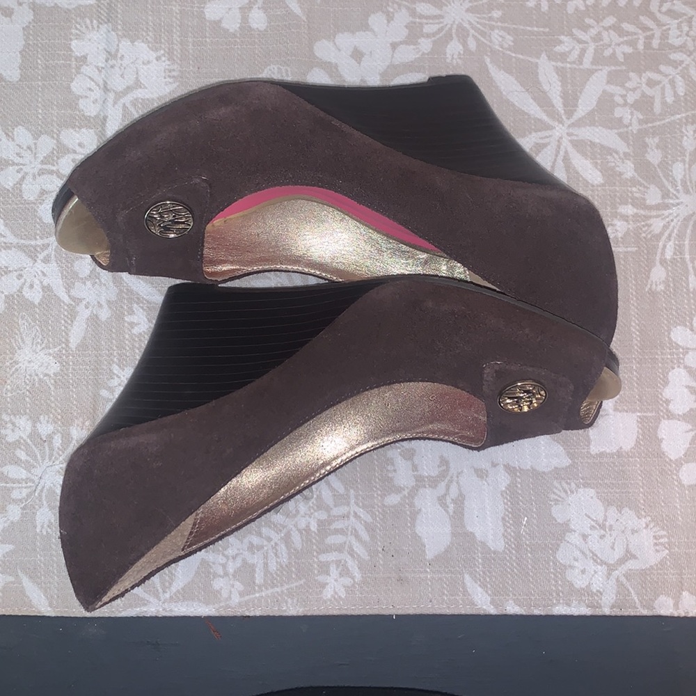 Lilly Pulitzer Suede Wedges - Picture 9 of 12